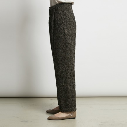 WOOL MIX TWEED STRAIGHT PANTs 詳細画像 ミディアムグレー 8