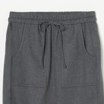 W-SIDED BRUSHED EASY SKIRT 詳細画像 ミディアムグレー 2