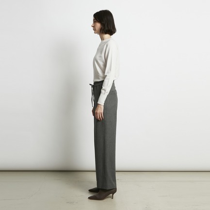 W-SIDED BRUSHED EASY  PANTs 詳細画像 アイボリー 2