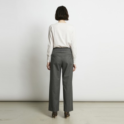 W-SIDED BRUSHED EASY  PANTs 詳細画像 アイボリー 3