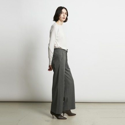 W-SIDED BRUSHED EASY  PANTs 詳細画像 アイボリー 6