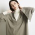 W-SIDED BRUSHED KAFTAN DRESS 詳細画像