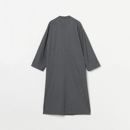 W-SIDED BRUSHED KAFTAN DRESS 詳細画像 ミディアムグレー 1