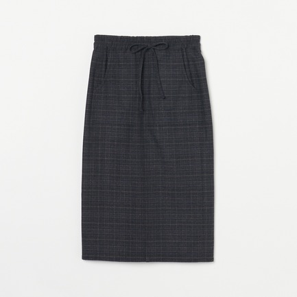 W-SIDED GLEN CHECK EASY SKIRT