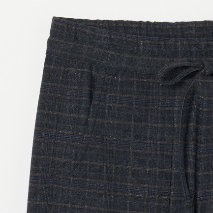 W-SIDED GLEN CHECK EASY  PANTs 詳細画像 ネイビー 3