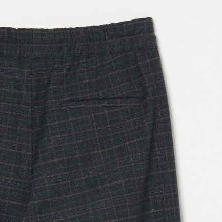 W-SIDED GLEN CHECK EASY  PANTs 詳細画像 ネイビー 4