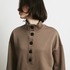 WOOL JERSEY STAND NECK PO 詳細画像