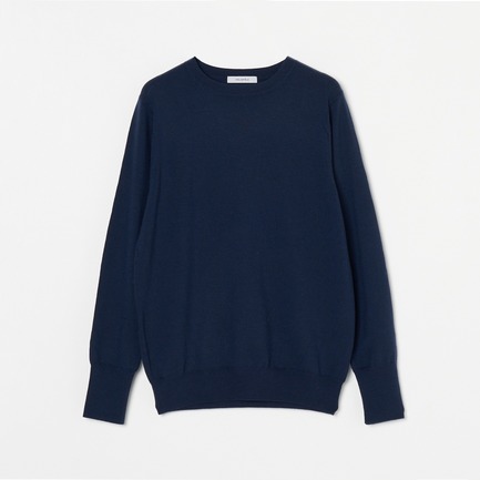 WOOL HIGHGAUGE CREW NECK KT