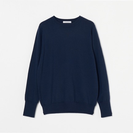 WOOL HIGHGAUGE CREW NECK KT 詳細画像 ネイビー 1