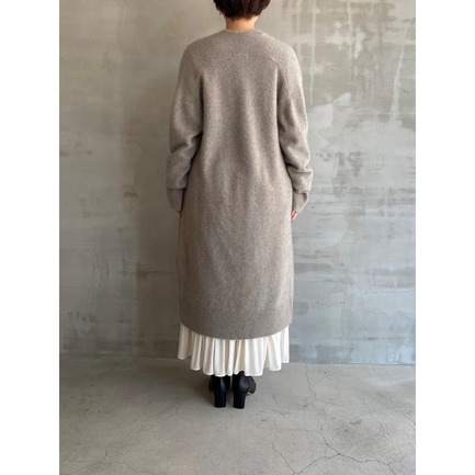 RACCOON LONG GOWN COAT 詳細画像 ブラウン 14