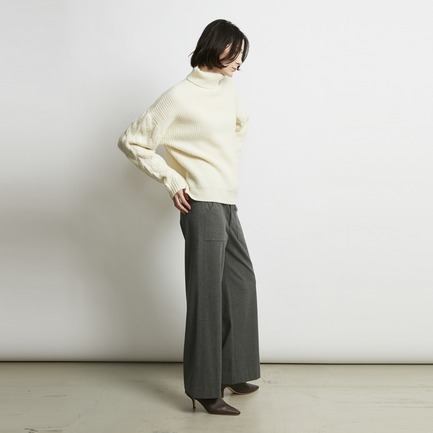 ALAN CABLE SLEEVES PO 詳細画像 アイボリー 6