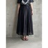 LEATHER BOIL GATHER SKIRT 詳細画像