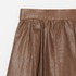 LEATHER BOIL GATHER SKIRT 詳細画像