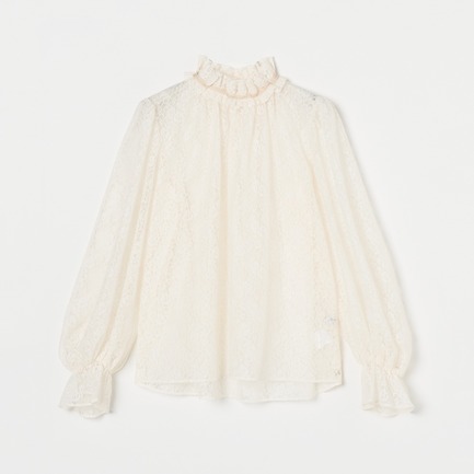 FRILL SRAND COLLAR BL