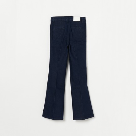 INDIGO FLARED DENIM PANTS 詳細画像 ダークブルー 1