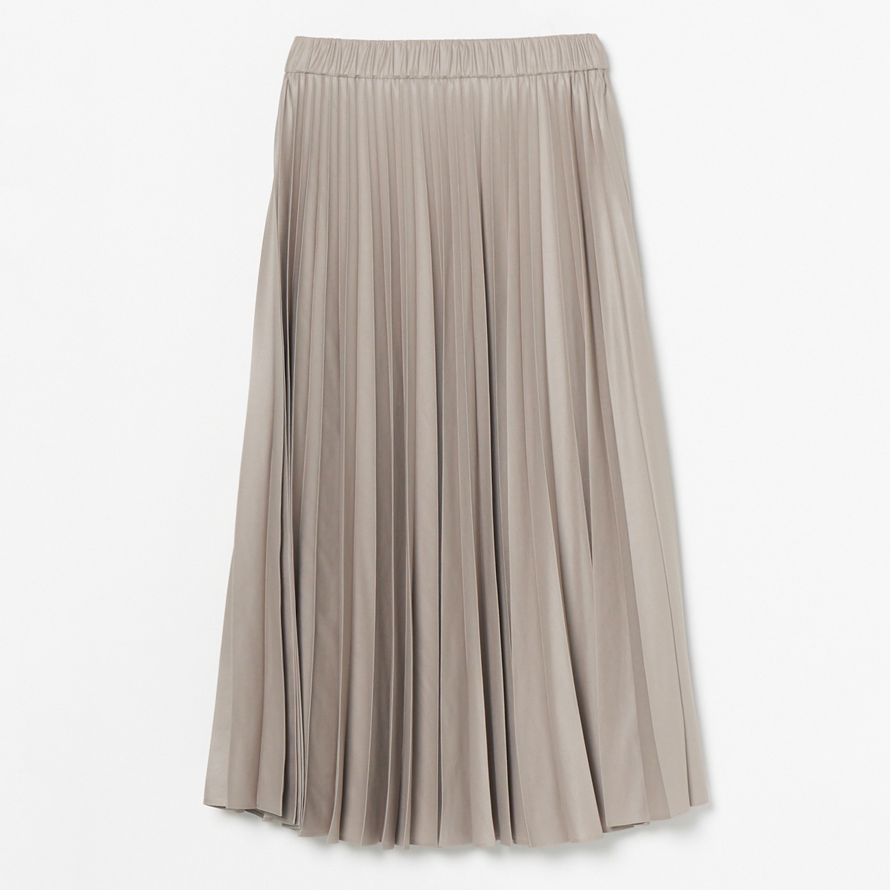 ミューフェスレザーアコーディオンプリーツスカート Heliopole Heliopole エリオポール 公式オンラインストア