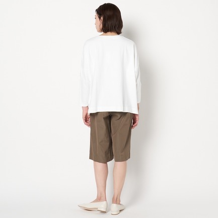 TA/COタイプライターハーフ丈パンツ 詳細画像 カーキ 3