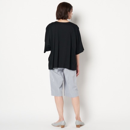 TA/COタイプライターハーフ丈パンツ 詳細画像 サックス 8