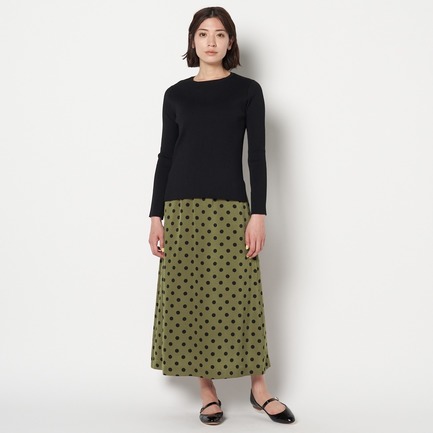 14Gワイドリブロングスリーブプルオーバー 詳細画像 ブラック 1