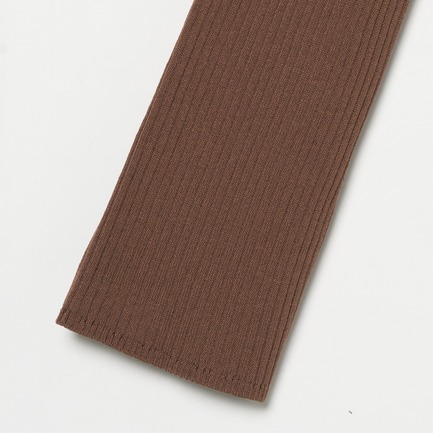 14Gワイドリブロングスリーブプルオーバー 詳細画像 ダークブラウン 3