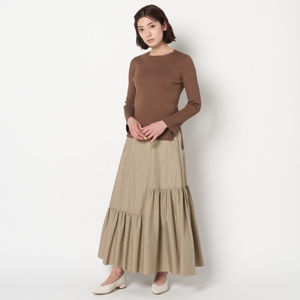 14Gワイドリブロングスリーブプルオーバー 詳細画像 ダークブラウン 6