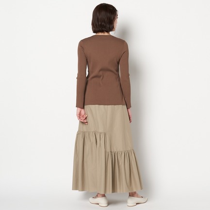 14Gワイドリブロングスリーブプルオーバー 詳細画像 ダークブラウン 8