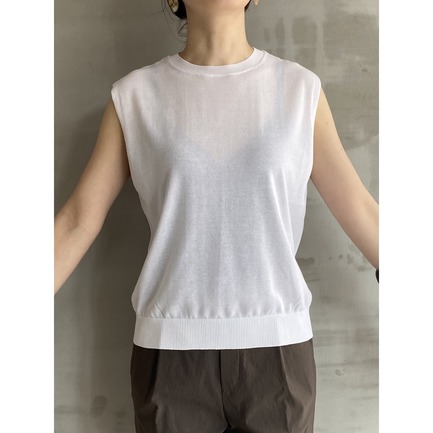 16Gノースリーブプルオーバー 詳細画像 ホワイト 2