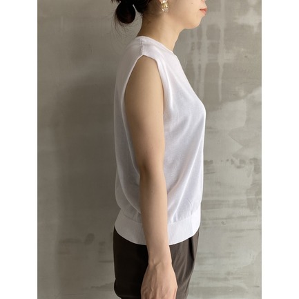 16Gノースリーブプルオーバー 詳細画像 ホワイト 3