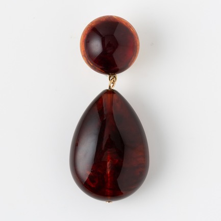 ドロップイヤリング 詳細画像 ブラウン 1