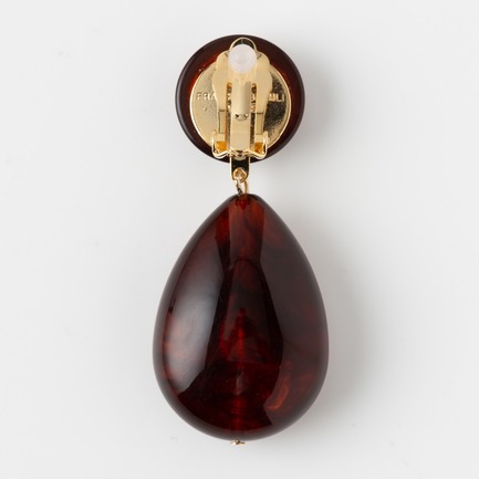 ドロップイヤリング 詳細画像 ブラウン 3