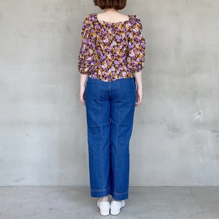 スクエアブラウス 詳細画像 オレンジ 8