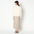 COTTON BACK SATEEN BAKER SKIRT 詳細画像