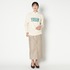 COTTON BACK SATEEN BAKER SKIRT 詳細画像