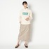 COTTON BACK SATEEN BAKER SKIRT 詳細画像