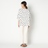 DOT PRINT BOAT NECK BLOUSE 詳細画像