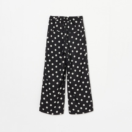 DOT PRINT EASY WIDE PANTs 詳細画像 ブラック 1