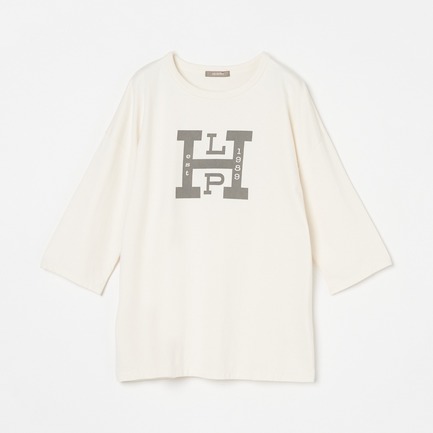 COTTON H COLLAGE PRINT TEE