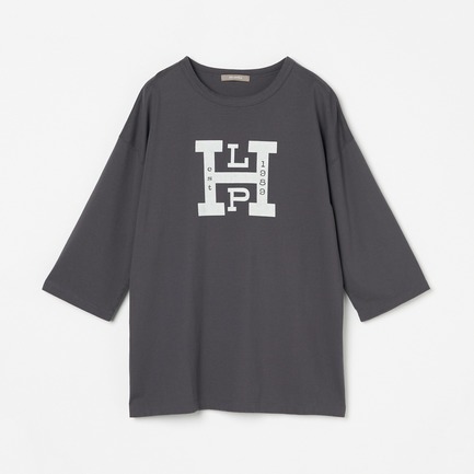 COTTON H COLLAGE PRINT TEE 詳細画像 チャコールグレー 1