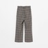 Zanieri WOOL CHECK WIDE PANTS 詳細画像