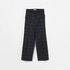 Zanieri WOOL CHECK WIDE PANTS 詳細画像