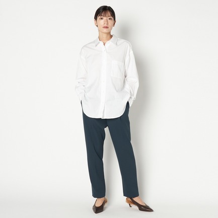 the Editor SHIRT (WHITE COTTON) 詳細画像 ホワイト 11