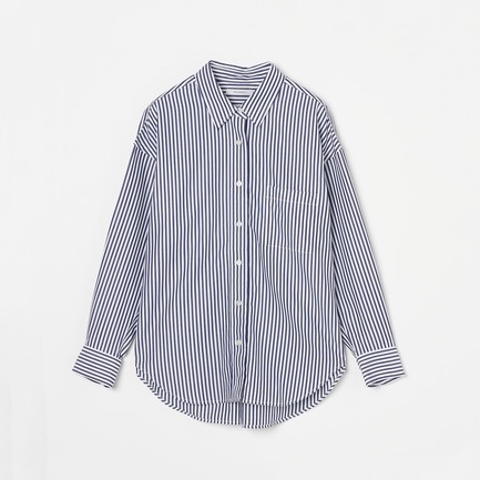 the Editor SHIRT (STRIPE&CHECK) 詳細画像 ネイビー 1