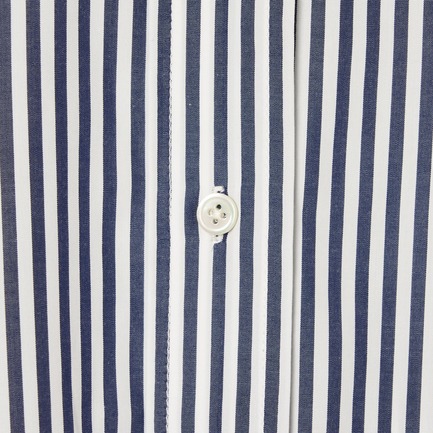 STRIPE&BIG CHECK SHIRT OP 詳細画像 ネイビー 5