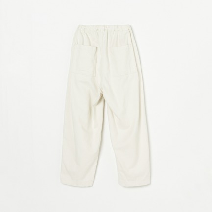 COTTON DOUBLE FACE WIDE PANTS 詳細画像 アイボリー 1