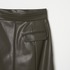 FAKE LEATHER PANEL SKIRT 詳細画像