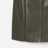 FAKE LEATHER PANEL SKIRT 詳細画像