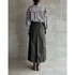 FAKE LEATHER PANEL SKIRT 詳細画像