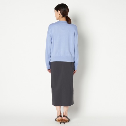 COTTON CASHMERE HIGH NECK PO 詳細画像 ブルー 3