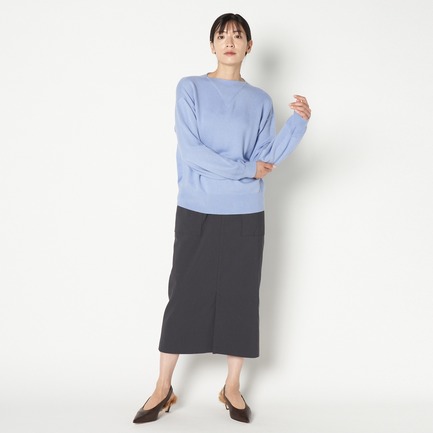 COTTON CASHMERE HIGH NECK PO 詳細画像 ミディアムグレー 5