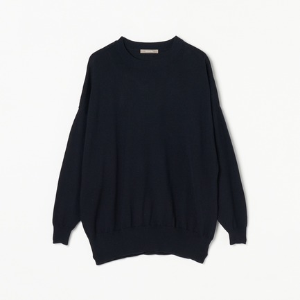 WOOL HIGHGAUGE VOLUME PULLOVER